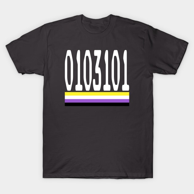 Nonbinary Code T-Shirt by BiOurPride